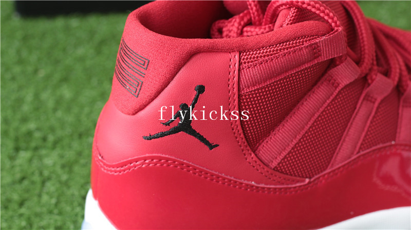 Authentic Air Jordan 11 Retro Gym Red